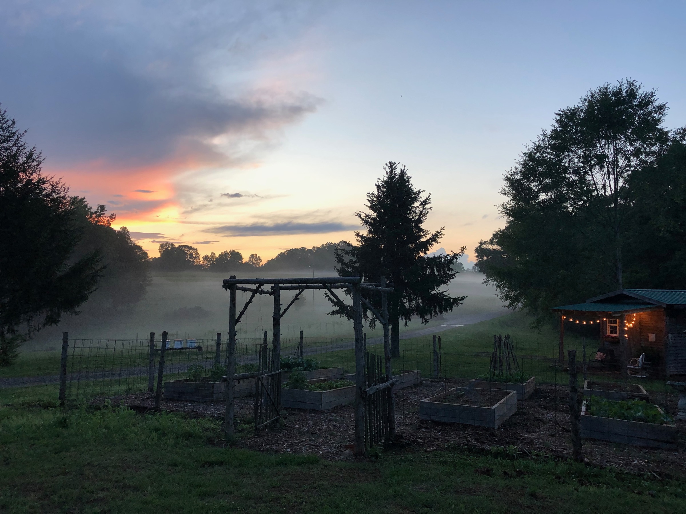 Sunset at The Farm